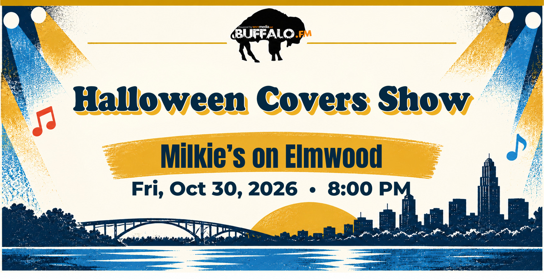 Halloween Covers Show at Milkie’s on Elmwood, Fri, Oct 30, 2026, 8:00 PM