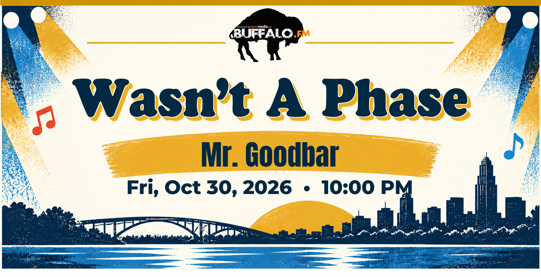 Wasn’t A Phase at Mr. Goodbar, Fri, Oct 30, 2026, 10:00 PM