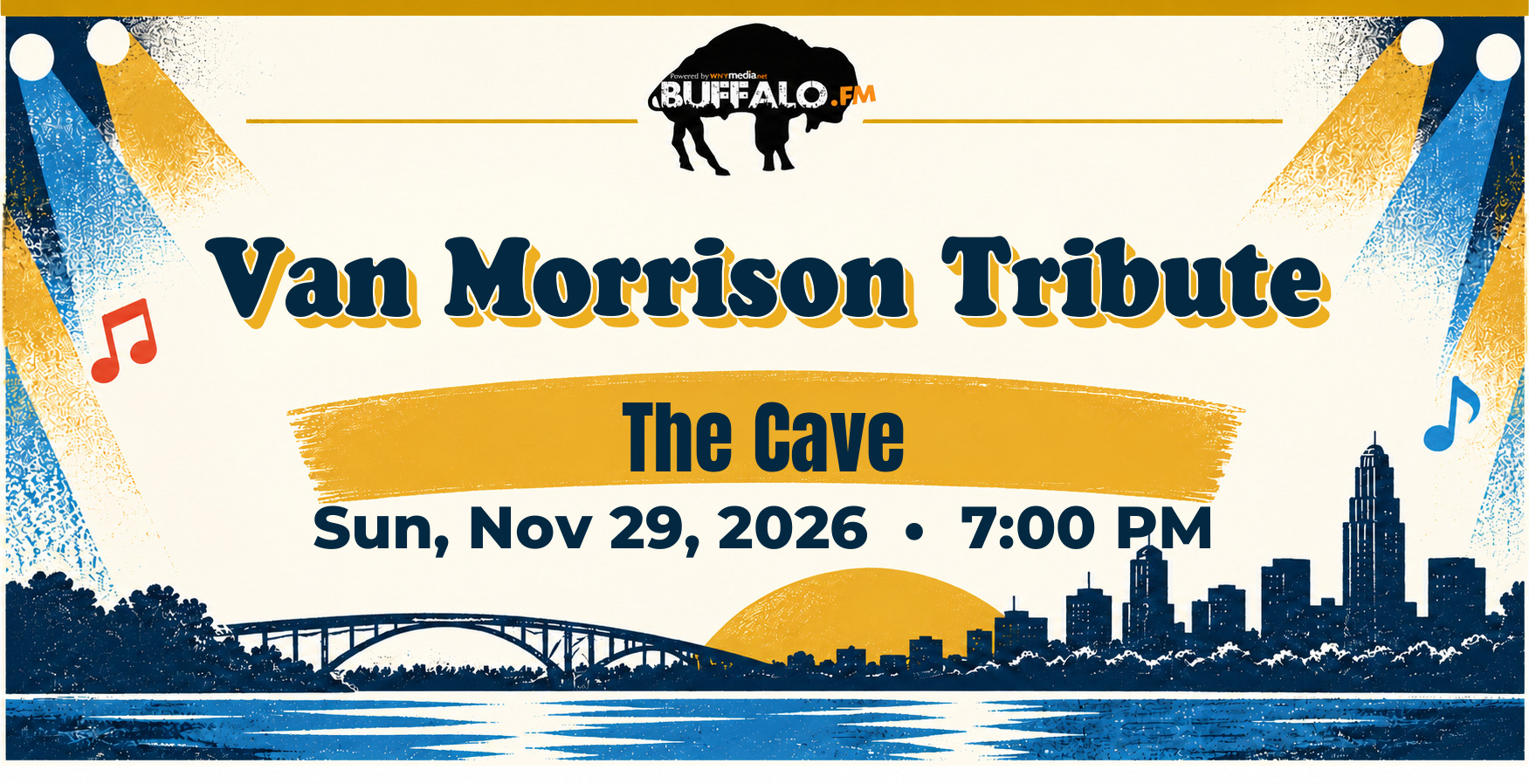 Van Morrison Tribute at The Cave, Sun, Nov 29, 2026, 7:00 PM